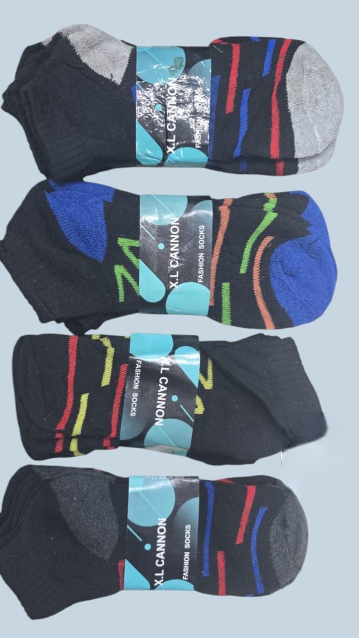 X.L Cannon ankle socks (3 pairs)