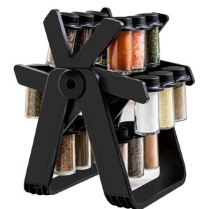Rotating 18 spice rack